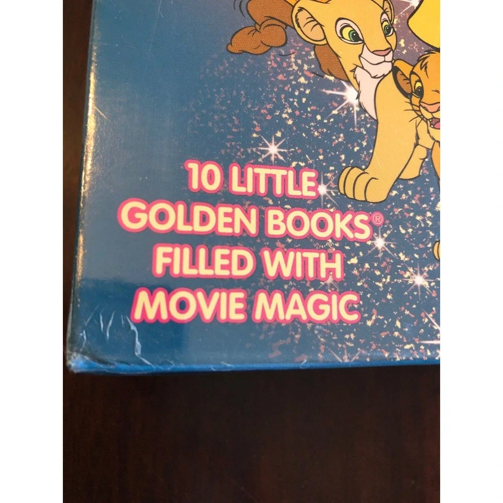 Vintage‎ 90s Walt Disney Little Golden Books Boxed Set 10 Movie Magic Poster